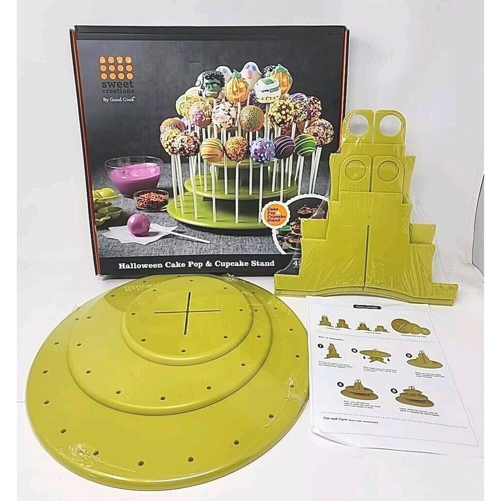 Halloween Cake Pop Cupcake‎ Stand Sweet Creation By Good Cook New Sealed U269